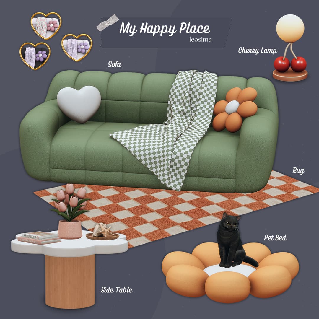 Набор предметов My Happy Place